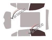 Film solaire sur mesure (Film teinté) VARIANCE AUTO ref. k-3-1749-3-54