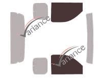 Film solaire sur mesure (Film teinté) VARIANCE AUTO ref. k-3-828-3-54