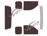 Film solaire sur mesure (Film teinté) VARIANCE AUTO ref. k-3-828-1-54