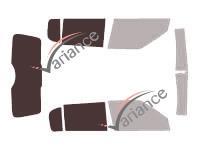 Film solaire sur mesure (Film teinté) VARIANCE AUTO ref. k-3-2281-2-33