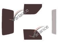 Film solaire sur mesure (Film teinté) VARIANCE AUTO ref. k-3-534-1-45