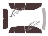 Film solaire sur mesure (Film teinté) VARIANCE AUTO ref. k-3-2516-1-45