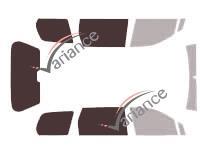 Film solaire sur mesure (Film teinté) VARIANCE AUTO ref. k-3-1635-2-33