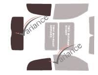 Film solaire sur mesure (Film teinté) VARIANCE AUTO ref. k-3-1287-2-54