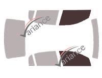 Film solaire sur mesure (Film teinté) VARIANCE AUTO ref. k-3-1813-3-54