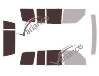 Film solaire sur mesure VARIANCE AUTO k-3-1859-2-31 Film solaire sur mesure VARIANCE AUTO k-3-1859-2-31