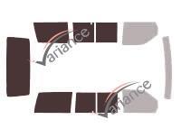 Film solaire sur mesure (Film teinté) VARIANCE AUTO ref. k-3-1509-2-54