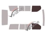 Film solaire sur mesure (Film teinté) VARIANCE AUTO ref. k-3-1509-3-54