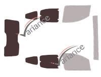 Film solaire sur mesure (Film teinté) VARIANCE AUTO ref. k-3-663-2-32