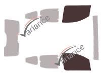 Film solaire sur mesure (Film teinté) VARIANCE AUTO ref. k-3-663-3-54