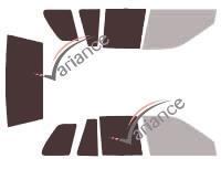 Film solaire sur mesure (Film teinté) VARIANCE AUTO ref. k-3-2369-2-32