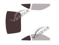 Film solaire sur mesure (Film teinté) VARIANCE AUTO ref. k-3-2468-2-31