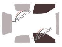 Film solaire sur mesure (Film teinté) VARIANCE AUTO ref. k-3-1766-3-54