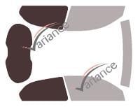 Film solaire sur mesure (Film teinté) VARIANCE AUTO ref. k-3-37-2-33