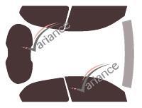 Film solaire sur mesure (Film teinté) VARIANCE AUTO ref. k-3-37-1-45