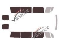Film solaire sur mesure (Film teinté) VARIANCE AUTO ref. k-3-1504-2-33