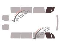 Film solaire sur mesure (Film teinté) VARIANCE AUTO ref. k-3-1504-3-54