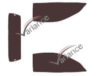 Film solaire sur mesure (Film teinté) VARIANCE AUTO ref. k-3-298-1-45