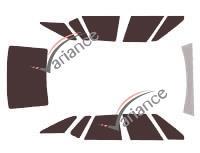 Film solaire sur mesure (Film teinté) VARIANCE AUTO ref. k-3-499-1-45