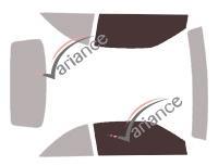 Film solaire sur mesure (Film teinté) VARIANCE AUTO ref. k-3-87-3-54