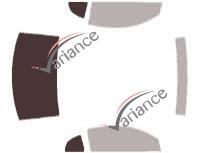 Film solaire sur mesure (Film teinté) VARIANCE AUTO ref. k-3-816-2-32