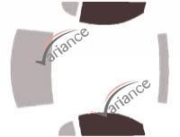 Film solaire sur mesure (Film teinté) VARIANCE AUTO ref. k-3-816-3-54