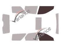 Film solaire sur mesure (Film teinté) VARIANCE AUTO ref. k-3-2116-3-54