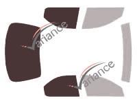 Film solaire sur mesure (Film teinté) VARIANCE AUTO ref. k-3-417-2-32