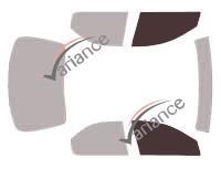 Film solaire sur mesure (Film teinté) VARIANCE AUTO ref. k-3-417-3-54