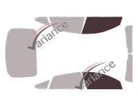 Film solaire sur mesure (Film teinté) VARIANCE AUTO ref. k-3-90-3-54