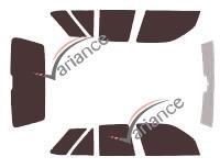 Film solaire sur mesure (Film teinté) VARIANCE AUTO ref. k-3-686-1-45