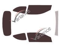 Film solaire sur mesure (Film teinté) VARIANCE AUTO ref. k-3-1095-1-46
