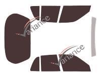 Film solaire sur mesure (Film teinté) VARIANCE AUTO ref. k-3-1767-1-45
