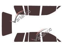 Film solaire sur mesure (Film teinté) VARIANCE AUTO ref. k-3-1727-1-45