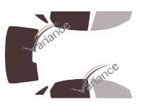 Film solaire sur mesure (Film teinté) VARIANCE AUTO ref. k-3-2739-2-32