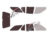 Film solaire sur mesure (Film teinté) VARIANCE AUTO ref. k-3-985-2-32