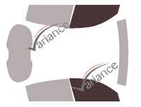 Film solaire sur mesure (Film teinté) VARIANCE AUTO ref. k-3-38-3-54