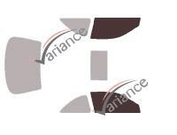 Film solaire sur mesure (Film teinté) VARIANCE AUTO ref. k-3-993-3-54