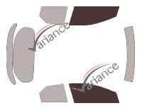 Film solaire sur mesure (Film teinté) VARIANCE AUTO ref. k-3-997-3-54