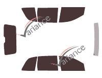 Film solaire sur mesure (Film teinté) VARIANCE AUTO ref. k-3-1106-1-45