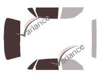Film solaire sur mesure (Film teinté) VARIANCE AUTO ref. k-3-1184-2-33