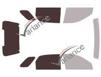 Film solaire sur mesure (Film teinté) VARIANCE AUTO ref. k-3-1268-2-33