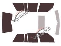 Film solaire sur mesure (Film teinté) VARIANCE AUTO ref. k-3-1307-1-46