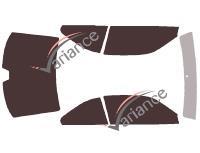 Film solaire sur mesure (Film teinté) VARIANCE AUTO ref. k-3-166-1-46