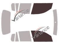 Film solaire sur mesure (Film teinté) VARIANCE AUTO ref. k-3-1369-3-54