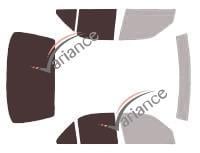 Film solaire sur mesure (Film teinté) VARIANCE AUTO ref. k-3-1450-2-33