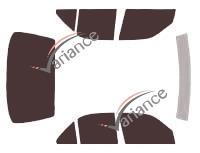 Film solaire sur mesure (Film teinté) VARIANCE AUTO ref. k-3-1450-1-46