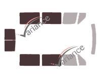 Film solaire sur mesure (Film teinté) VARIANCE AUTO ref. k-3-1502-2-54
