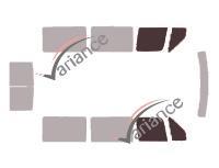 Film solaire sur mesure (Film teinté) VARIANCE AUTO ref. k-3-3380-3-54