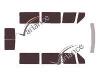 Film solaire sur mesure (Film teinté) VARIANCE AUTO ref. k-3-1502-1-45